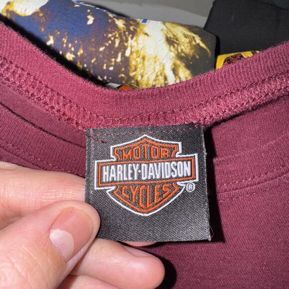 Y2K Harley Davidson Women’s Bahamas Shirt Size Medium - Picture 3 of 5